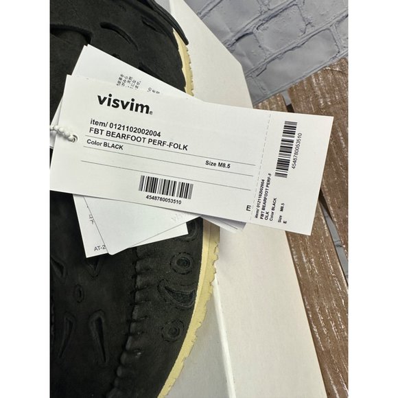 Visvim FBT Bearfoot Perf-Folk - Picture 8 of 10